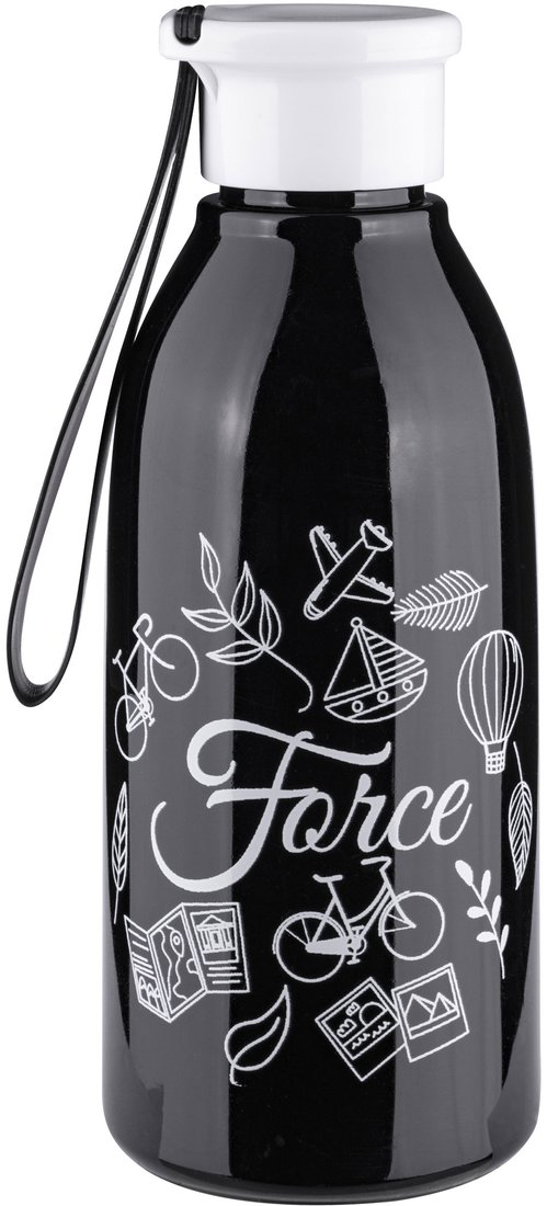 

Бутылка для воды Force Drop 600мл (черный)