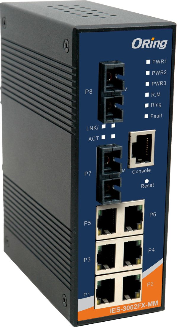 

Управляемый коммутатор 2-го уровня ORing IES-3062FX-MM-SC
