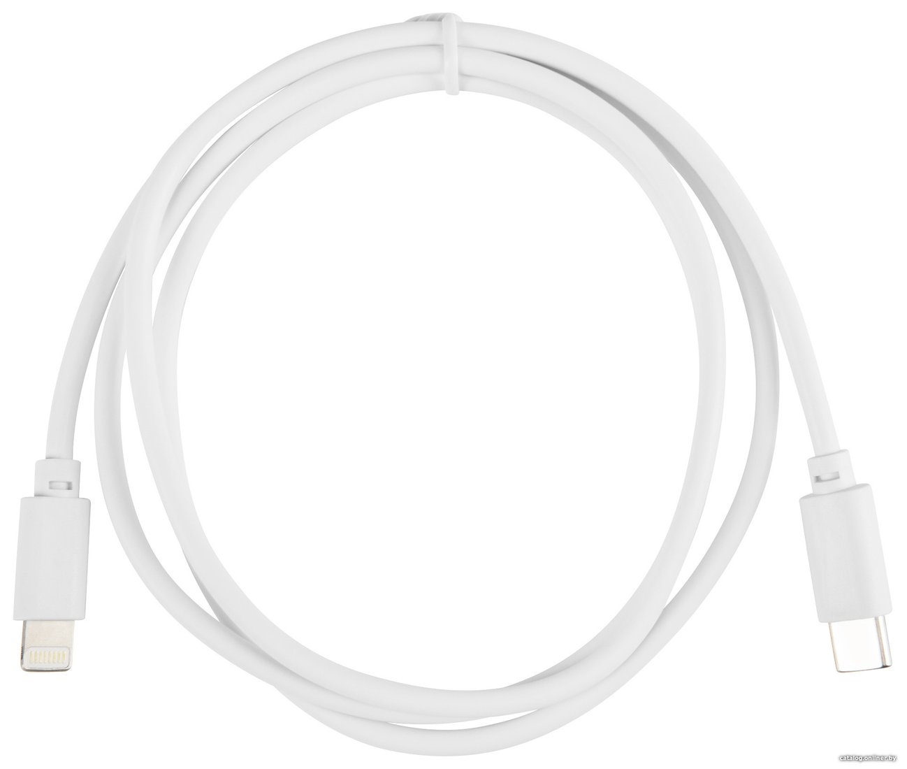 Кабель Buro USB Type-C Lightning PD18W (1 м, белый)