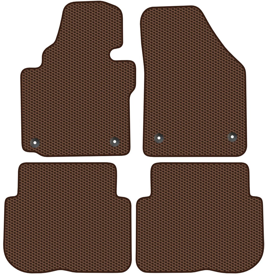 

Комплект ковриков для авто Alicosta Volkswagen Touran I (минивэн / 1T) 2010 - 2015 (коричневый, сота)