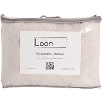 Покрывало Loon Виго 140х210 (светло-серый)
