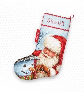 

Набор для вышивания Letistitch Рождественский носок