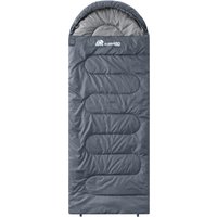 Спальный мешок RSP Outdoors Sleep 450 R RipStop 2024 (серый, 220x75см, молния справа)