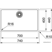 Кухонная мойка Franke Maris MRX 210-70