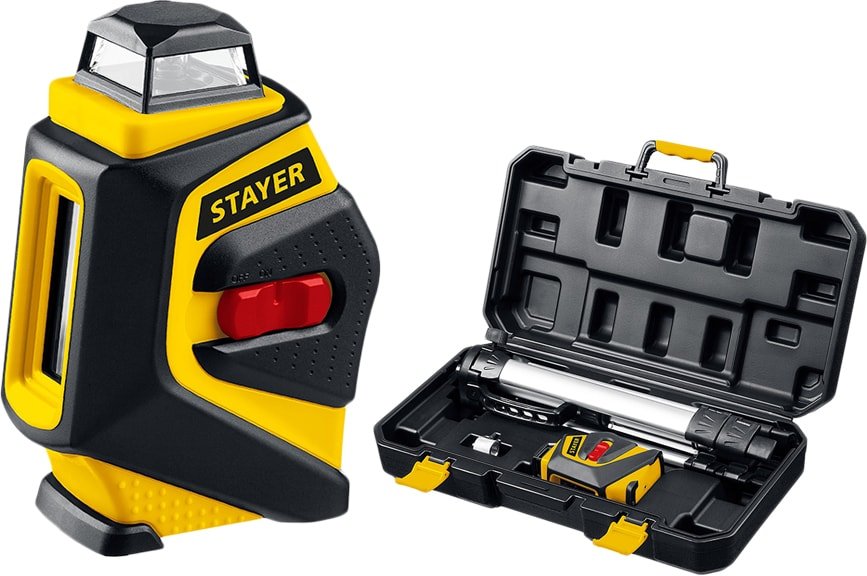 

Лазерный нивелир Stayer SL 360-2 34962-2 (со штативом)