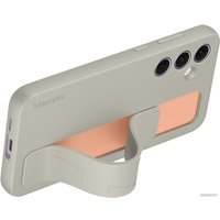 Чехол для телефона Samsung Standing Grip Case Galaxy A55 (серый)
