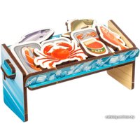 Магазин игрушечный WoodLand Toys Мясо и морепродукты. Супермаркет 370102