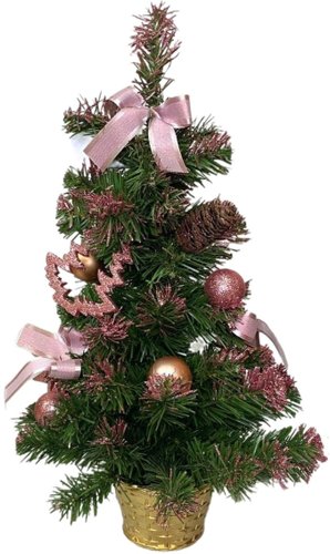 Ель Merry Bear настольная шишками 0.5 м