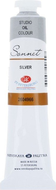 

Масляные краски Сонет металлик № 1 46 мл 2604966 (серебро)