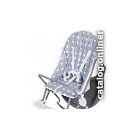 Высокий стульчик Polini Kids 152 (звезды, серый/белый)