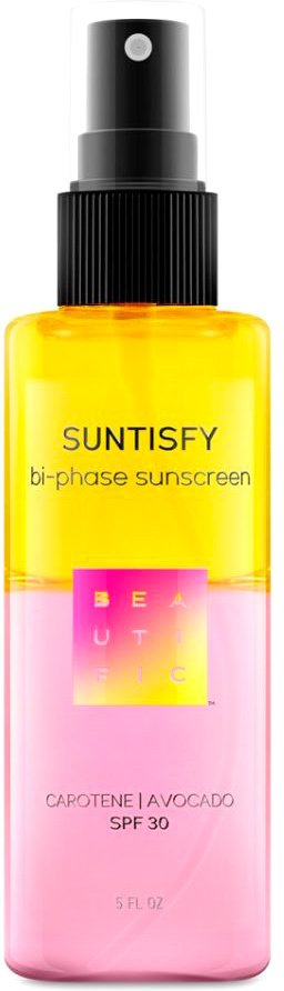 

Лосьон солнцезащитный Beautific Лосьон солнцезащитный Suntisfy Двухфазный с SPF 30 150 мл