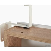 Тумба для обуви Трия Тип 16 с зеркалом (дуб сонома/белая шагрень)