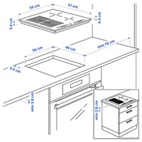 Варочная панель Ikea Смаклиг 804.678.86