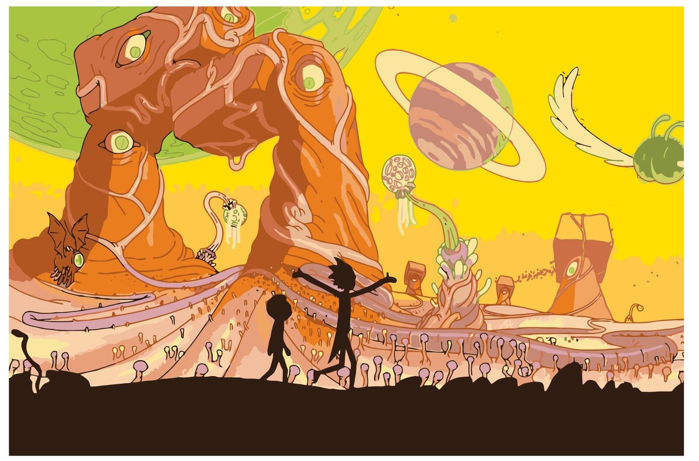 

Картина по номерам SLAVINA Рик и Морти KSRV-MORTI11