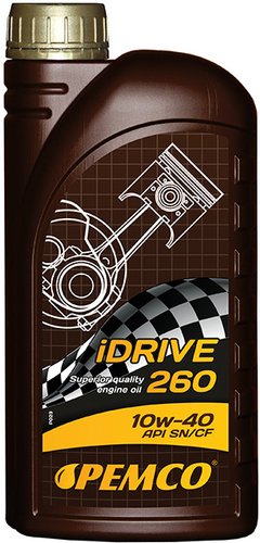 Моторное масло Pemco iDRIVE 260 10W-40 API SN/CF 1л