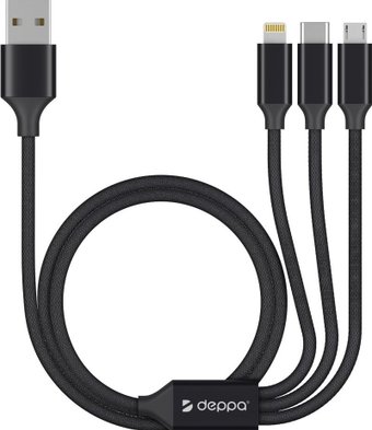 Кабель Deppa USB 2.0 Type A 72299