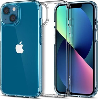 Чехол для телефона Spigen Ultra Hybrid для iPhone 13 ACS03522 (кристально-прозрачный)