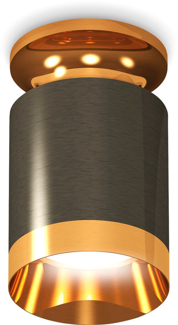 

Припотолочная люстра Ambrella light Techno XS6303140 DCH/PYG