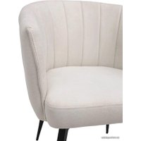 Стул с подлокотниками AksHome Melon 82153 (кремовый/черный)