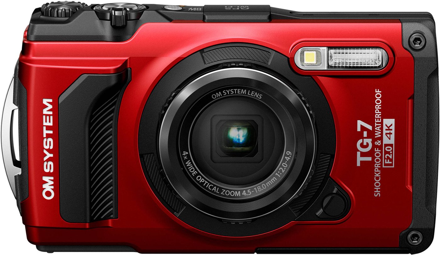 

Фотоаппарат Olympus Tough TG-7 (красный)