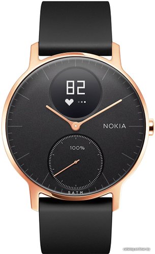 Nokia Steel HR 36 мм (золотистый/черный)