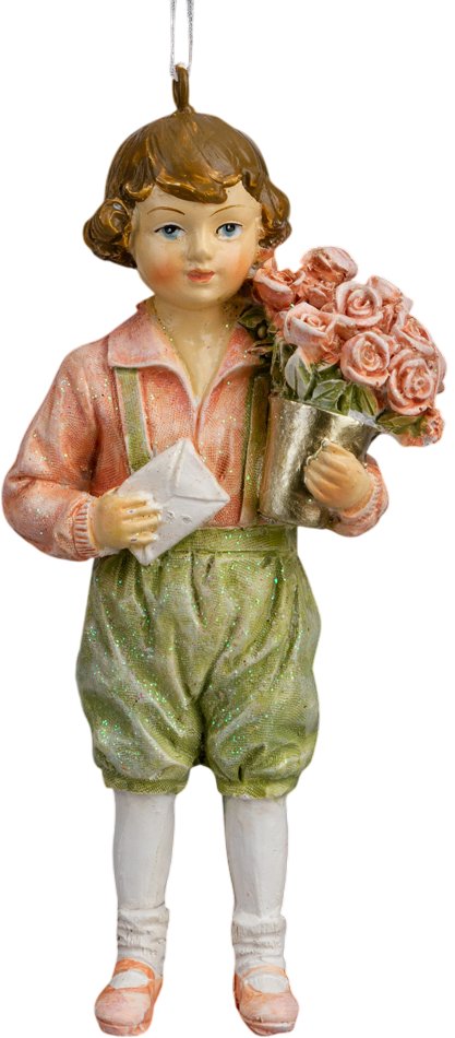 

Елочная игрушка Erich Krause Decor. Мальчик с цветами 64537
