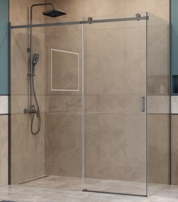 Душевой уголок BelBagno SOFT_CLOSE-2-AH-1-140/80-C-GM