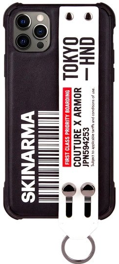 

Чехол для телефона Skinarma Bando для iPhone 12/12 Pro (черный)