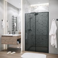 Душевая дверь Grossman Galaxy 100x195 100.K33.01.100.21.10 (черный матовый/стекло тонированное) в Орше