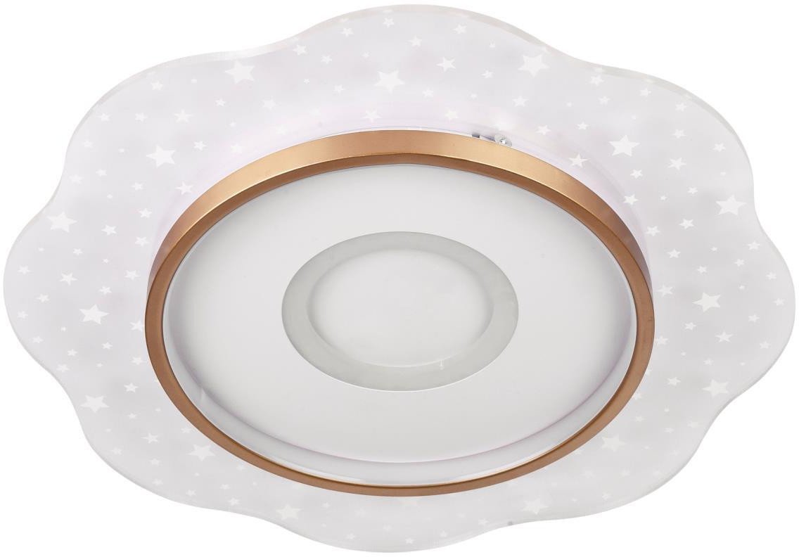 

Припотолочная люстра LED4U L1028-500 WH-GD