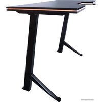 Стол для работы стоя Fit Focus Winner с электроприводом, с подсветкой, черный, U899 ST9