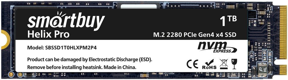 SSD SmartBuy Helix Pro 1TB SBSSD1T0HLXPM2P4