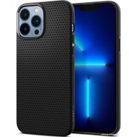 Чехол для телефона Spigen Liquid Air для iPhone 13 Pro Max ACS03201 (черный)