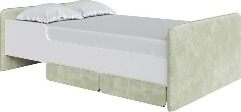 

Кровать-тахта PROxSON Mika 120x200 (белый/лофти олива)