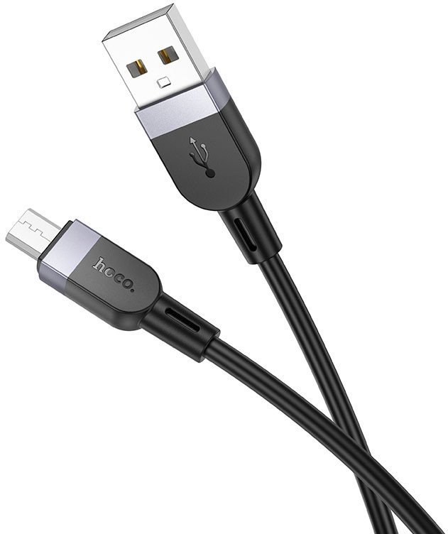 Кабель Hoco X109 USB Type-A - microUSB (1 м, черный)
