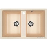 Кухонная мойка Ulgran U-608 (328 бежевый)