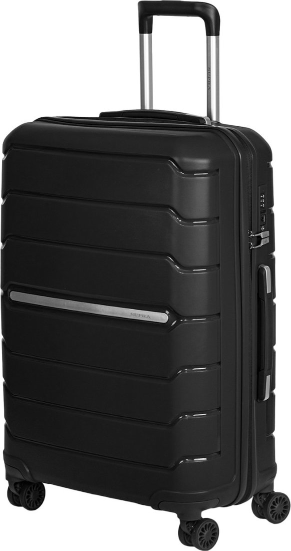 

Чемодан-спиннер Supra Luggage STS-1004-M (Total Black)