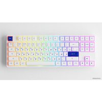 Клавиатура Akko 5087S White & Blue (Akko CS Jelly Purple)