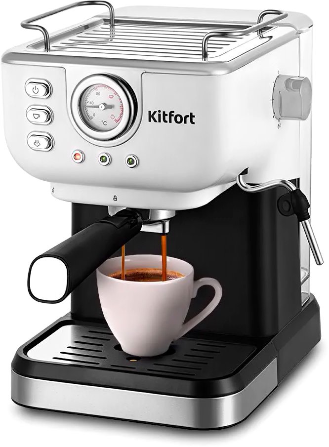 

Рожковая кофеварка Kitfort KT-7506