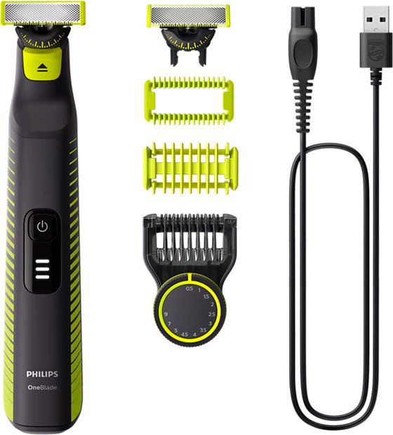Триммер для бороды и усов Philips OneBlade Pro 360 Face and Body QP6507/23