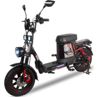 Электровелосипед Minako Titan 2.0 2025 (черный/красный) в Гомеле