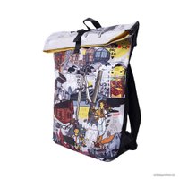 Городской рюкзак Офистон Маркет Животные/Архитектура, двусторонний
