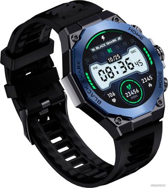 Умные часы Black Shark S1 Pro (черный/синий)