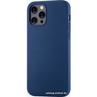 Чехол для телефона uBear Touch Case для iPhone 12/12 Pro (темно-синий)