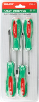 Набор отверток Волат 17085-04 (4 предмета)