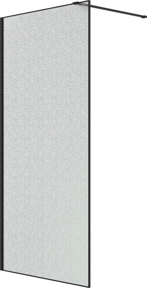 

Душевая стенка Niagara Nova NG-781-12BLACK 120x200 (черный матовый/эффект битого стекла)