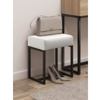 Пуф MONOFIX Юнта (экокожа/белый)