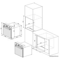 Электрический духовой шкаф Weissgauff EOV 29 PDB