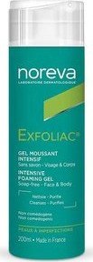 

Noreva Гель для умывания Exfoliac Интенсивный пенящийся Intensive Foaming Gel 200 мл