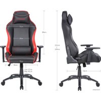 Игровое (геймерское) кресло Tesoro Alphaeon S1 F715 (черный)